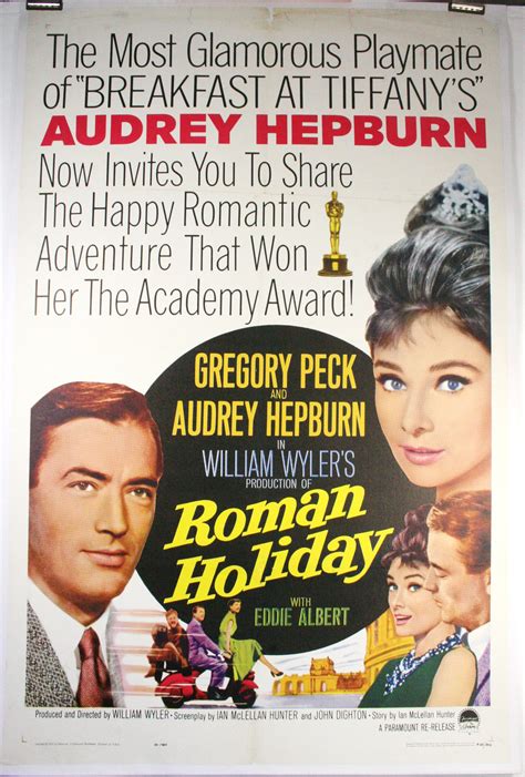 audrey hepburn roman holiday movie posters